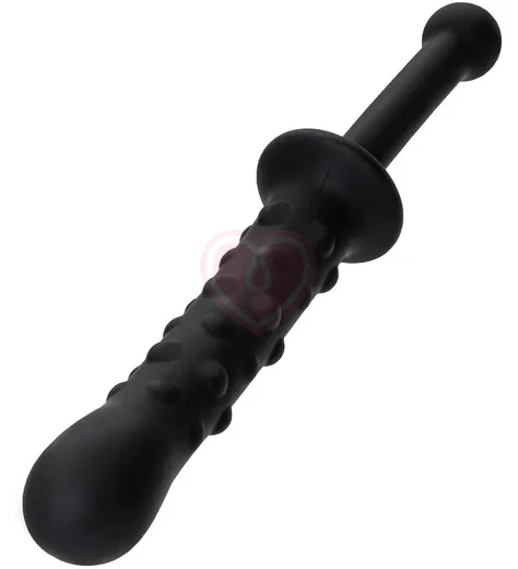 Двусторонний фаллоимитатор Popo Pleasure by Toyfa чёрный фото 3