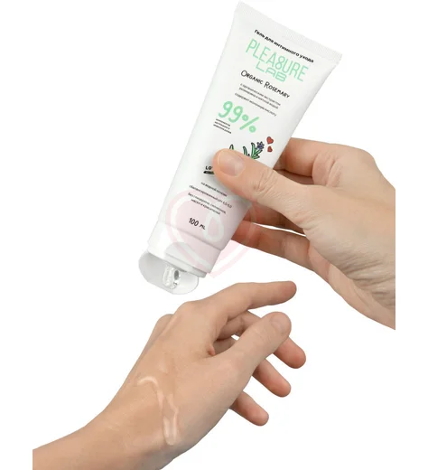 Лубрикант на водной основе Pleasure Lab Organic Rosemary с розмарином 100 мл фото 3