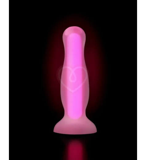 Светящаяся в темноте анальная пробка Beyond Cain Glow 9 см фото 3