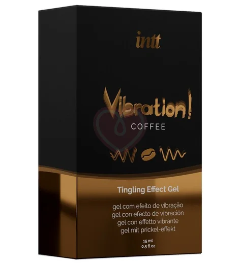 Стимулирующий гель с кофейным вкусом Intt Vibration! Coffee 15 мл фото 2