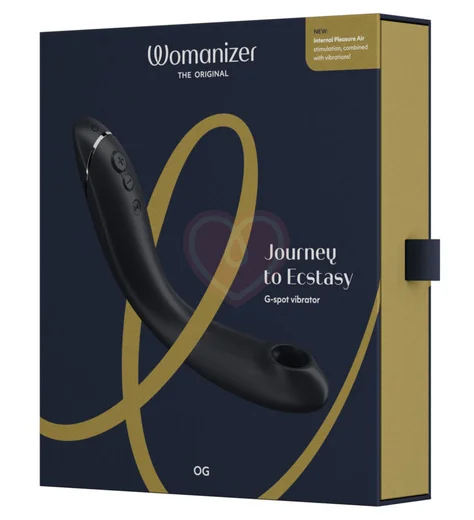 Вибратор с вакуумной стимуляцией для зоны G Womanizer OG графитовый фото 8