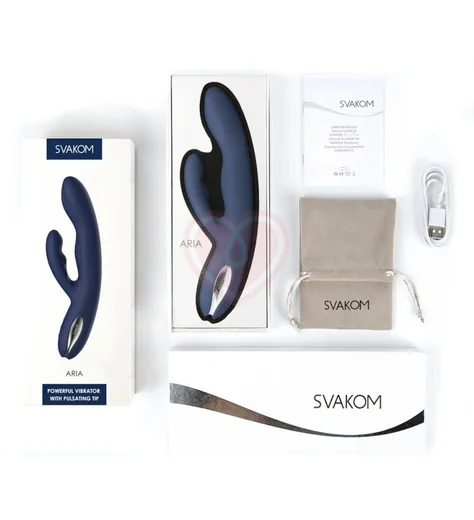 Вибратор с клиторальным стимулятором Svakom Aylin фото 4