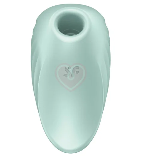 Вакуумный вибростимулятор Satisfyer Pearl Diver мятный фото 5