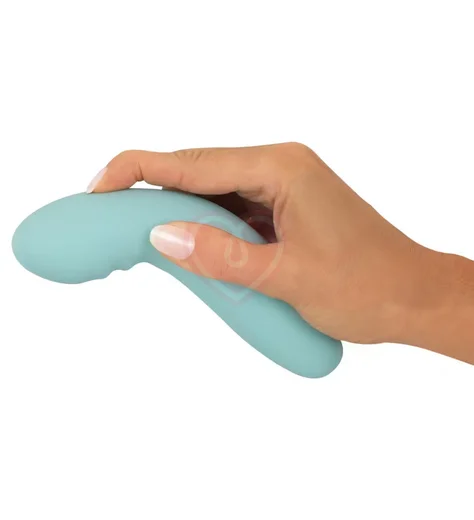 Вибратор Cuties для точки G бирюзовый фото 4