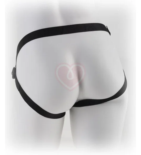 Пояс для страпона с кольцом Stay-Put Harness черный фото 3