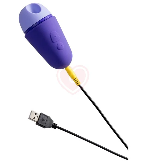 Вакуумный клиторальный стимулятор Romp Free X фиолетовый фото 5