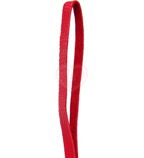 Плеть из натуральной кожи Pecado BDSM 50 см красная фото 3