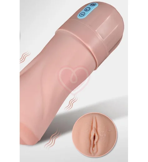 Мастурбатор вагина Beata-2 с функцией всасывания и вибрации фото 2