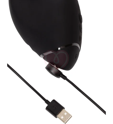 Вибратор с вакуумно-волновой стимуляцией клитора Womanizer Next Duo чёрный фото 8