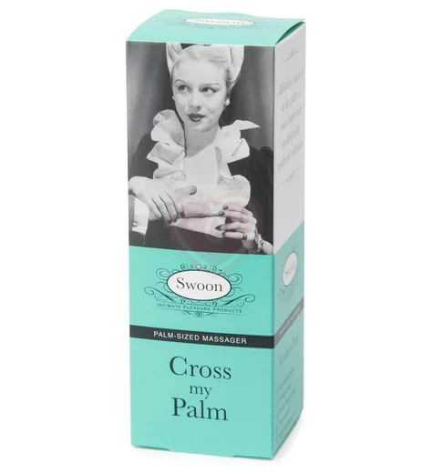 Вибратор Swoon Cross My Palm белый фото 5