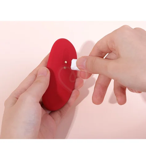 Вибратор для ношения Magic Motion Nyx с управлением от приложения красный фото 4