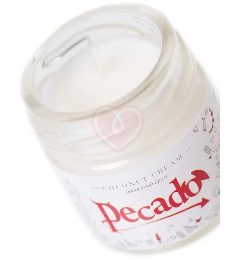 Массажная свеча Pecado BDSM Coconut cream Кокосовый крем 35 мл фото 3