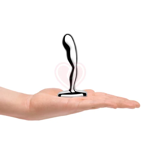 Металлический стимулятор простаты b-Vibe Stainless Steel Prostate Plug фото 7