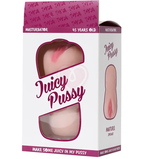 Реалистичный мастурбатор-вагина Juicy Pussy by Toyfa Mature фото 7