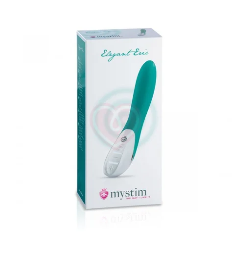 Вибратор Mystim Elegant Eric бирюзовый фото 5