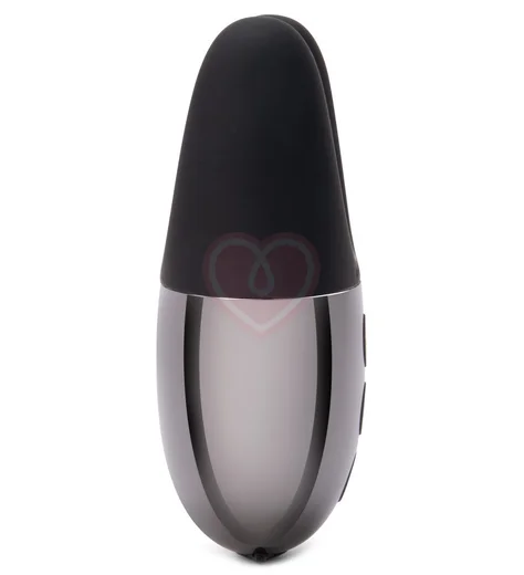 Мини-вибратор с двумя кончиками Le Wand Double Vibe чёрный хром фото 3