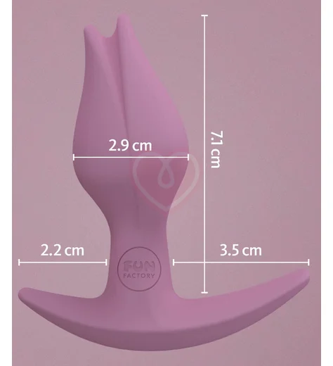 Анальная пробка Fun Factory Bootie Fem розовая фото 3