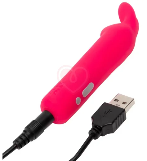 Вибропуля Happy Rabbit розовая фото 3