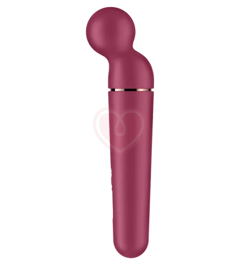 Вибромассажёр Satisfyer Planet Wand-er бордовый фото 2