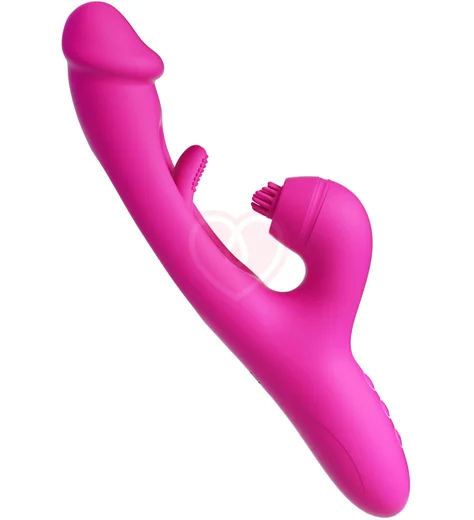 Вибратор-кролик Amovibe G Spot Ultra со стимуляцией зоны G розовый фото 9