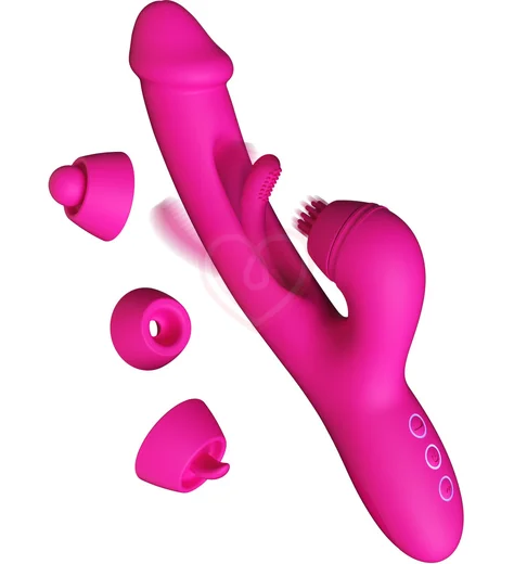 Вибратор-кролик Amovibe G Spot Ultra со стимуляцией зоны G розовый фото 10