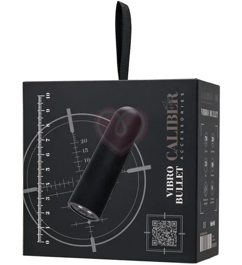 Вибропуля RealStick Caliber чёрная фото 6