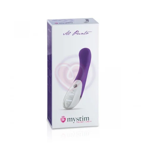 Вибратор для G точки Mystim Al Punto фиолетовый фото 5