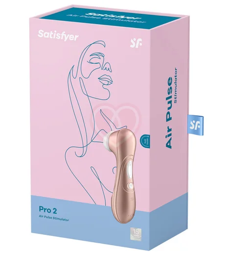 Вакуумный клиторальный стимулятор Satisfyer Pro 2 Generation 2 бронзовый фото 5