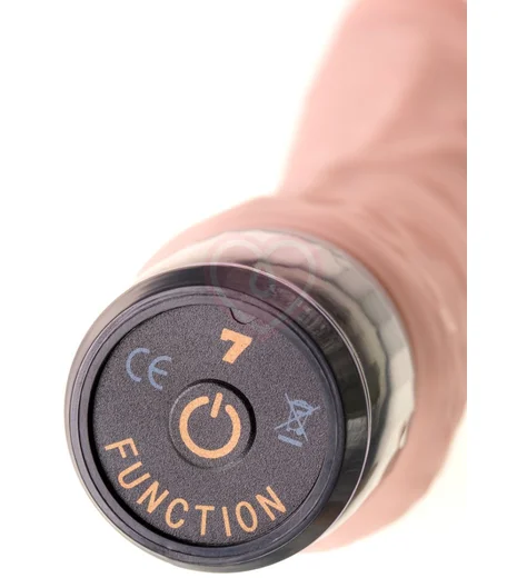 Силиконовый реалистичный вибратор Toyfa A-toys 17 см телесный фото 8