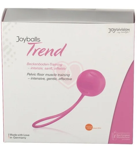 Вагинальный шарик Joyballs Trend розовый фото 2