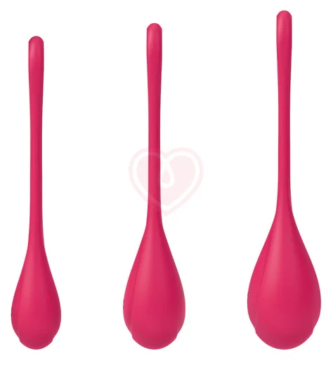 Набор из 3 вагинальных шариков Satisfyer Yoni Power 1 розовый фото 4