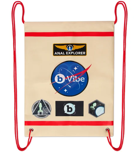 Набор для анальной стимуляции светящийся в темноте b-Vibe Asstronaut Glow In The Dark Set фото 13