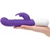 Вибратор-кролик с пульсирующей головкой Slim Shaft Thrusting G-Spot Rabbit фиолетовый фото 7
