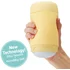 Мягкий мастурбатор Tenga Puffy Custard Yellow фото 4