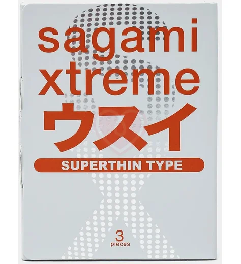 Ультратонкие презервативы Sagami Xtreme Superthin 004 3 шт фото 2