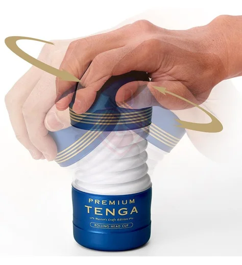 Мастурбатор премиум-серии Tenga Premium Rolling Head Cup фото 3