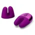 Мини-вибратор с двумя кончиками Le Wand Double Vibe фиолетовый фото 4