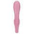 Расширяющийся вибратор с клиторальным стимулятором Satisfyer Air Pump Bunny 2 розовый фото 4