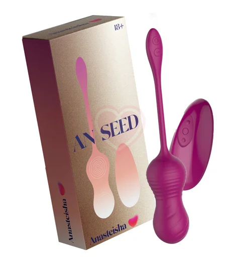 Вагинальные виброшарики Anasteisha An Seed с подвижными бусинами фото 2