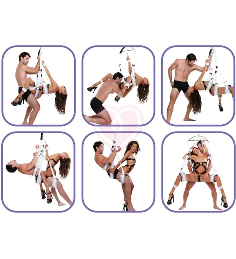 Секс-качели с фиксаторами Fantasy Bondage Swing фото 4