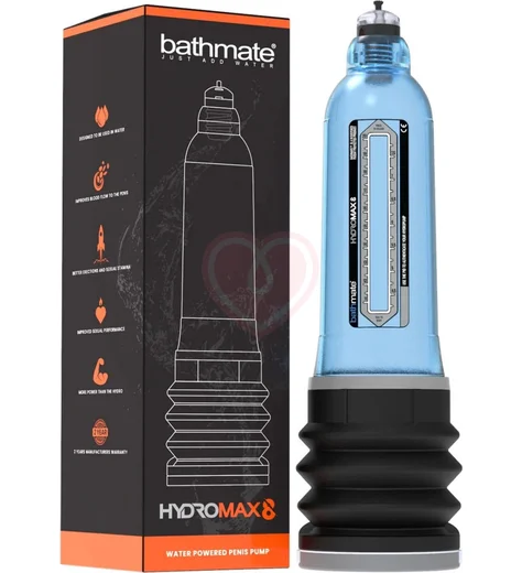 Гидропомпа Bathmate Hydromax8 синяя фото 4