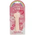 Вибропуля Unihorn Usb Heart Throb светло-розовая фото 3