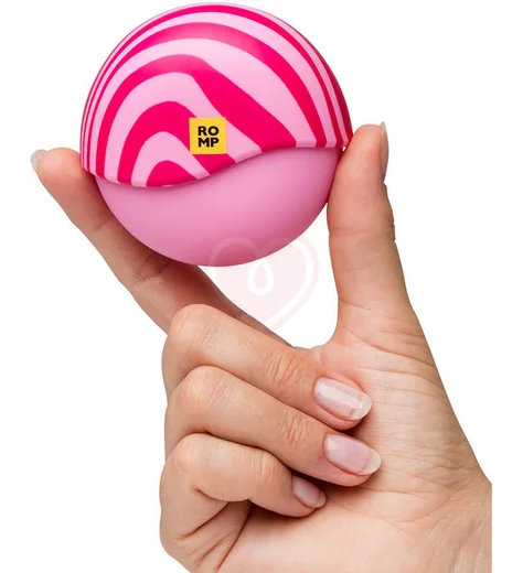 Вакуумно-волновой стимулятор клитора Romp Spin розовый фото 5