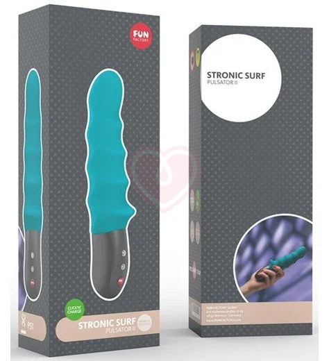 Пульсатор Fun Factory Stronic Surf бирюзовый фото 4