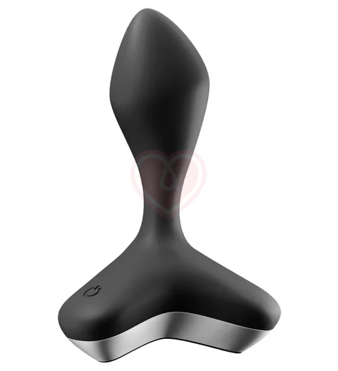 Анальная вибропробка Satisfyer Game Changer с приложением чёрная фото 2