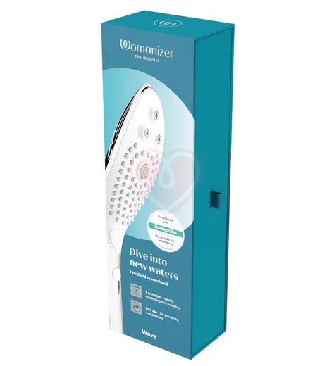 Насадка для душа Womanizer Wave серебристая фото 5