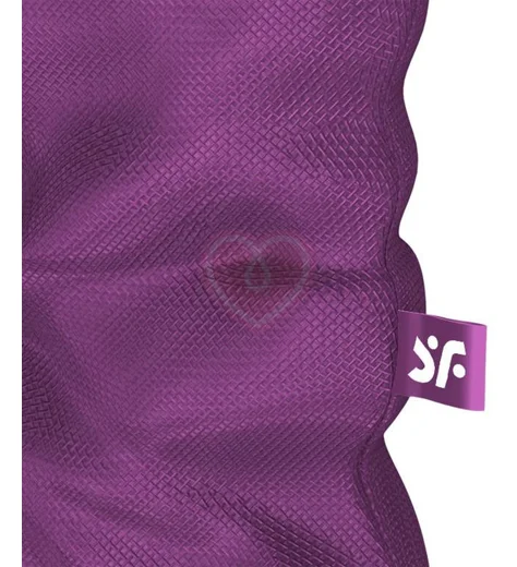 Мешочек для хранения вибратора Satisfyer Treasure Bag M фиолетовый фото 2