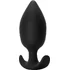 Анальная пробка со смещенным центром тяжести Spice It Up Insatiable чёрная фото 3