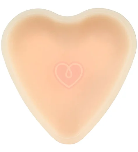 Фаллоимитатор на присоске в форме сердца Flow Emotional телесный фото 5