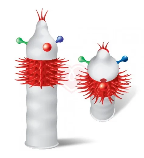 Презерватив Luxe maxima Французский связной с усиками и шариками 1 шт фото 2